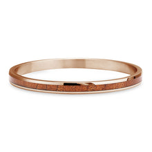 Load image into Gallery viewer, Ancient Kauri Bangle - Rose Gold - Komo Kauri - Woodsman Jewelry
