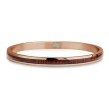 Load image into Gallery viewer, Jarrah Bangle - Rose Gold - Tyalla - Woodsman Jewelry
