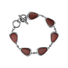 Load image into Gallery viewer, Jarrah Drop Bracelet - Gunmetal - Tyalla - Woodsman Jewelry