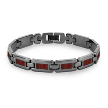 Load image into Gallery viewer, Jarrah Ladies Link Bracelet - Gunmetal - Tyalla - Woodsman Jewelry