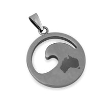 Load image into Gallery viewer, Jarrah Wave Necklace - Gunmetal - Tyalla - Woodsman Jewelry