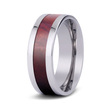 Load image into Gallery viewer, Redwood Classic Titanium Ring - Sequoia - Woodsman Jewelry