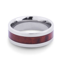 Load image into Gallery viewer, Redwood Classic Titanium Ring - Sequoia - Woodsman Jewelry