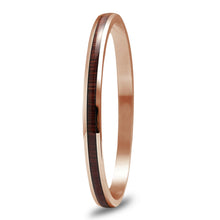 Load image into Gallery viewer, Jarrah Bangle - Rose Gold - Tyalla - Woodsman Jewelry
