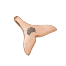 Load image into Gallery viewer, Jarrah Whale Tail Necklace - Rose Gold - Tyalla - Woodsman Jewelry
